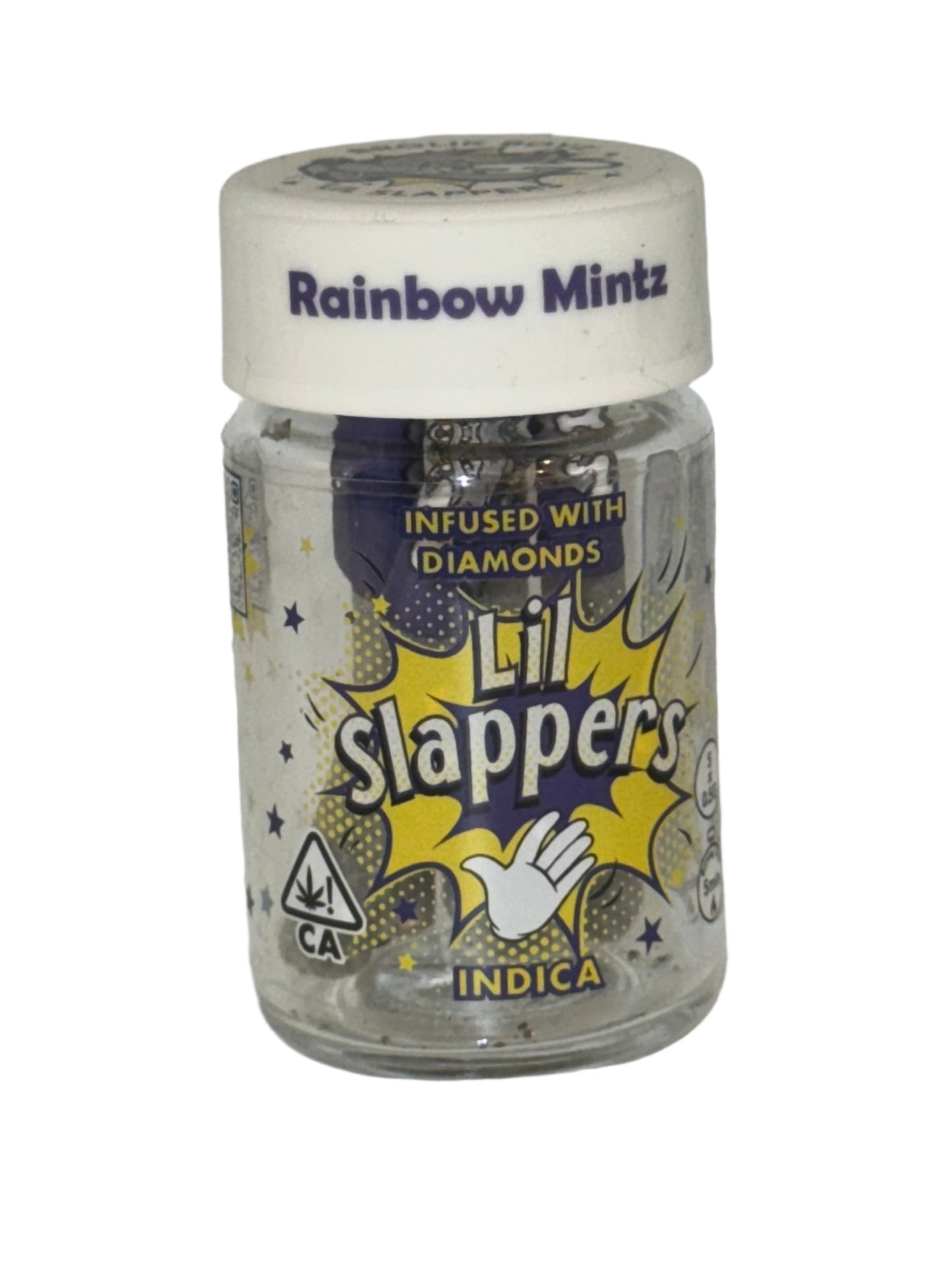 5 pk Diamond Infused Baby Joints (Rainbow Mintz)