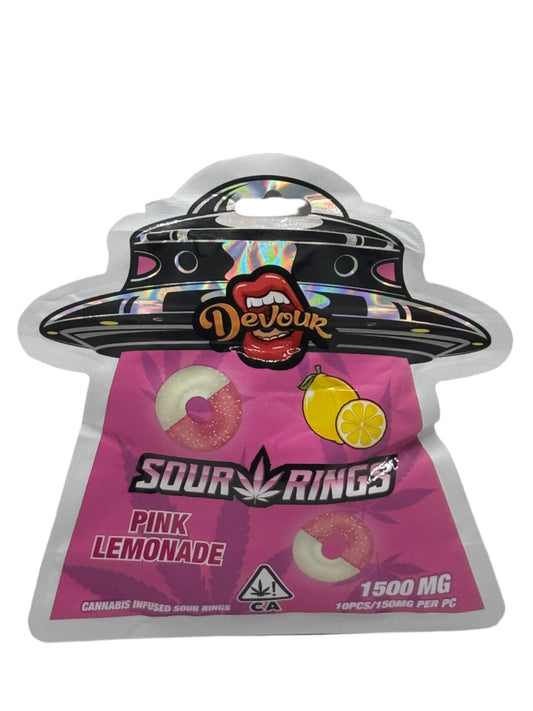 Infused Sour Ring Gummies (1500mg)